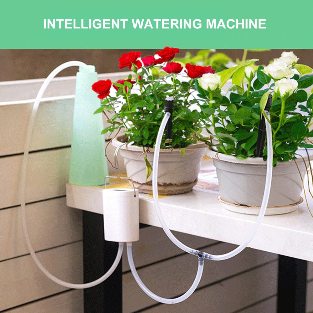 Intelligent have automatisk vanding enhed vanding timer planter vandsystem vanding værktøj til hjemmekontor potteplanter