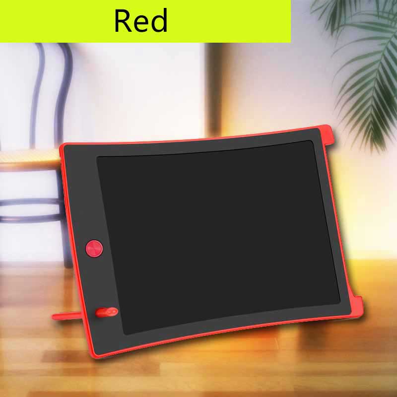 8.5 Inch Doodle Board Kids Electronic Handwriting Pad Digital LCD Writing Tablet 5 Colors Graphics Board Child: Red