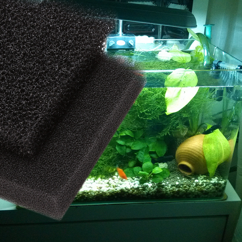 Media block biokemiska bomullsdamm fisktank filter skum akvarium svampkuddar