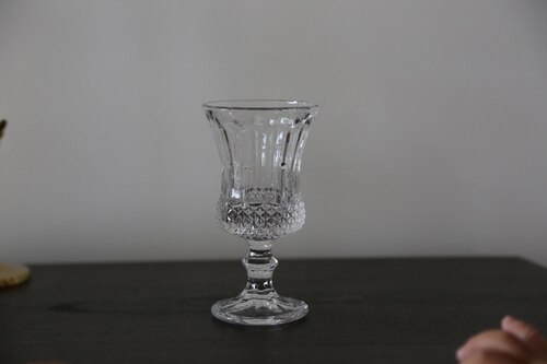 Europæisk bægerglas kop kunst vintage champagne bryllup glas kop krusning dessert bicchieri vetro drinkware  de50bz: Stil 1