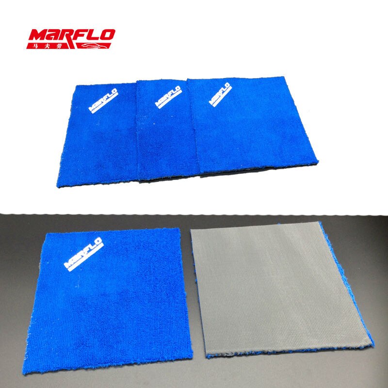 Marflo Window Cleaner Magic Klei Doek Handdoek Microfiber Wasstraat Detaillering Klei Bar Pad Auto Care Verf Door Brilliatech