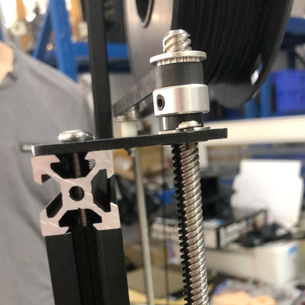 3D Printer Part Dual Z axis Upgrade Kit Dual Z Tension Pulley Set For Creality Ender-3 3D Printer Single Motor Dual Z-axis