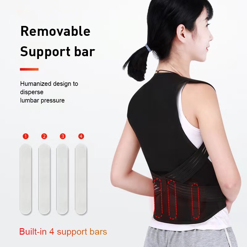Tourmaline Vest Self Heating Brace Support Belt Magnetic Therapy Thermal Warm Waistcoat Spine Back Shoulder Lumbar Pain Relief