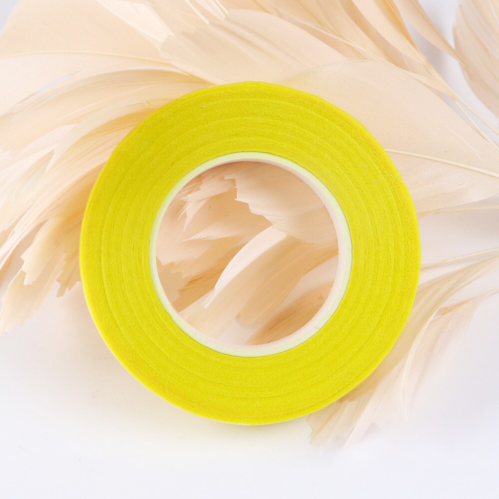 Hele rol effen satijnen lint, satijnen linten, zelfklevend, boeket, bloemen, stengeltape, feest, bruiloft, decoratie, knutselen: 6