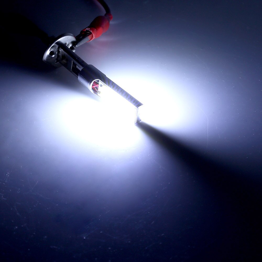 LED Koplamp Lamp - H1 - 60W 6000LM 6000K Wit - 2st Hi/Lo Beam Rijden Mistlamp