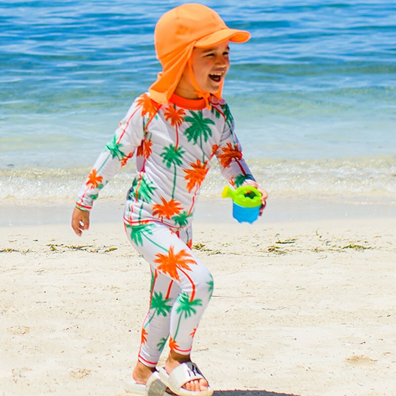 Børn badetøj til drenge fuldt cover upf 50+  lange ærmer uv beskyttelse børns badedragt dreng badedragt strandtøj surfdragt: 9106 / 3xl
