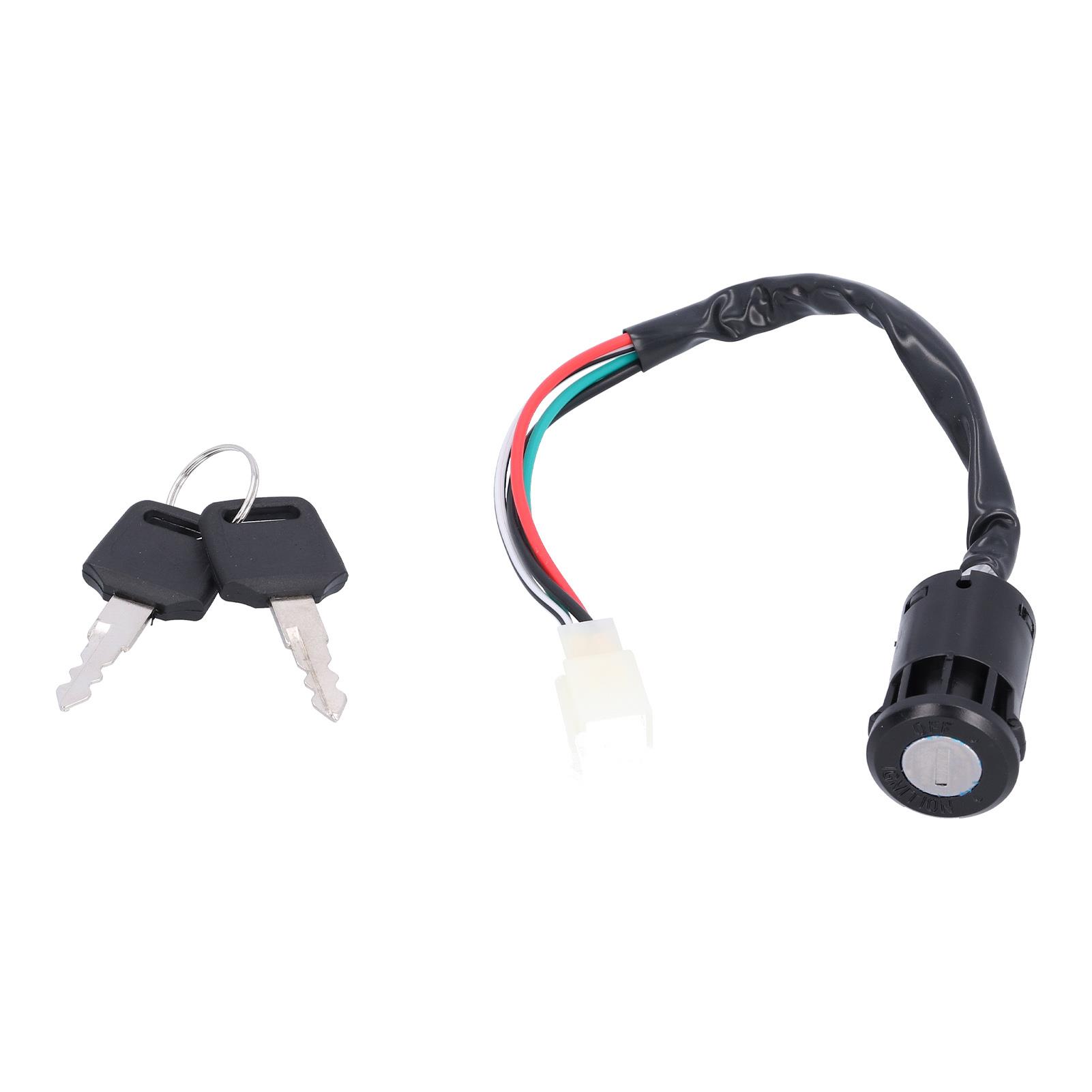 Ignition Switch High Toughness Reusable Good Performance Stable Ignition Switch Replacement for electric Scooter