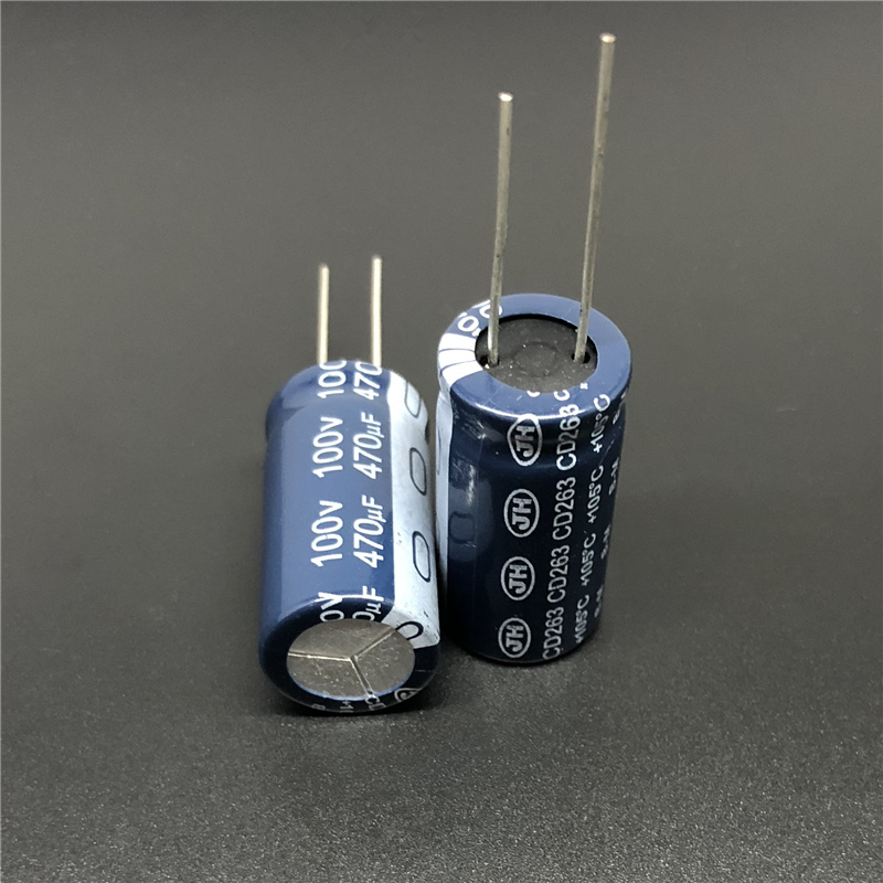 5Stck 470uF 100V JH CD263 Serie 16x31mm 100 V470uF Aluminium-elektrolytkondensator