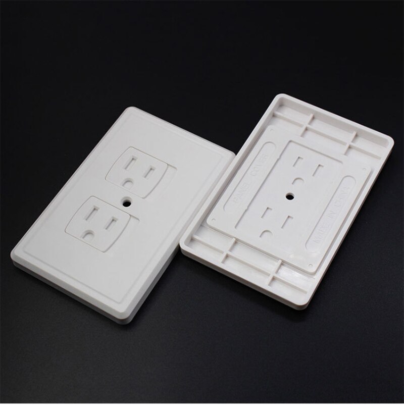 1/2/3pcs Electrical Socket Accessories US Plug Socket Cover Self Closing Socket Outlet Covers