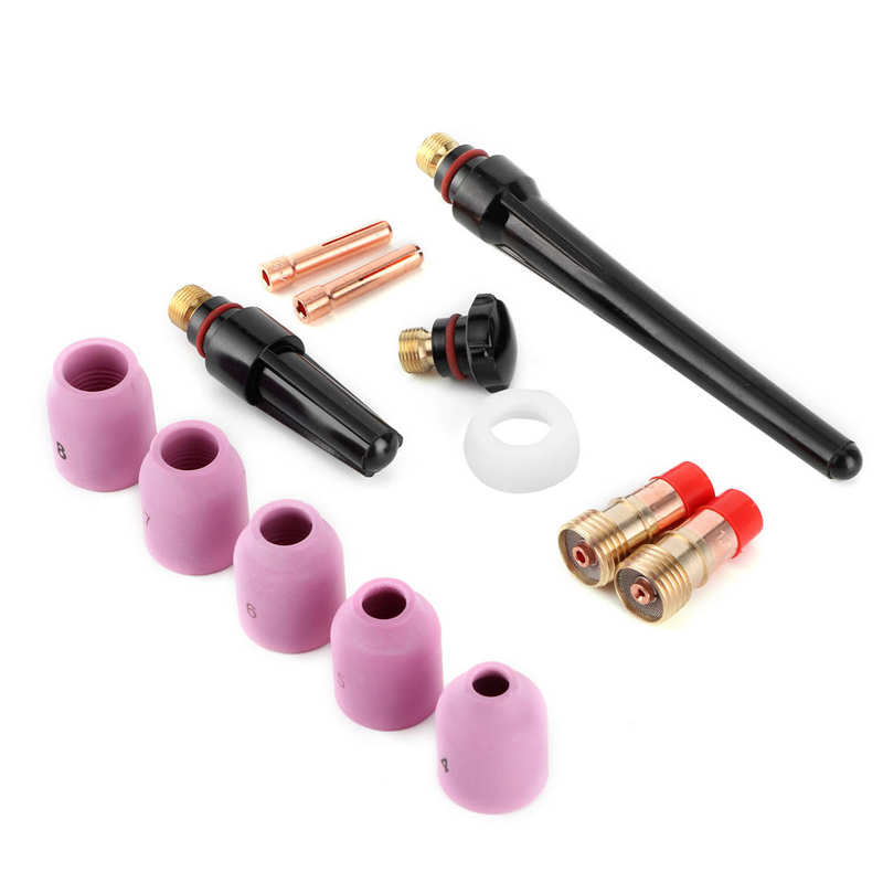 car emergency kit emergency bag TIG Welding Torch Gas Lens Alumina Nozzle Cup Kit Accessories Fit for WP9 20 25 car tools set