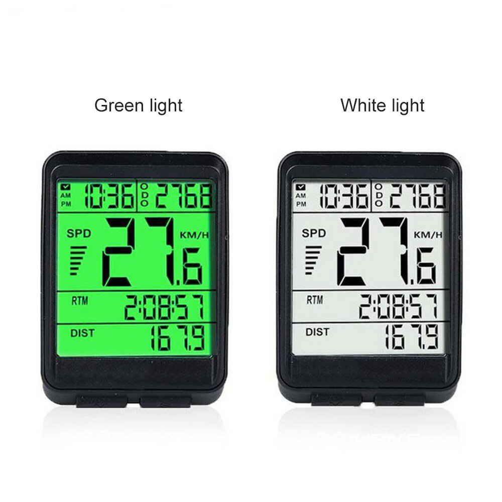 INBIKE 2.1inch Bike Wireless Computer Waterproof MTB Bicycle Speedometer Odometer Cycling Stopwatch Bike LCD Backlight Computer