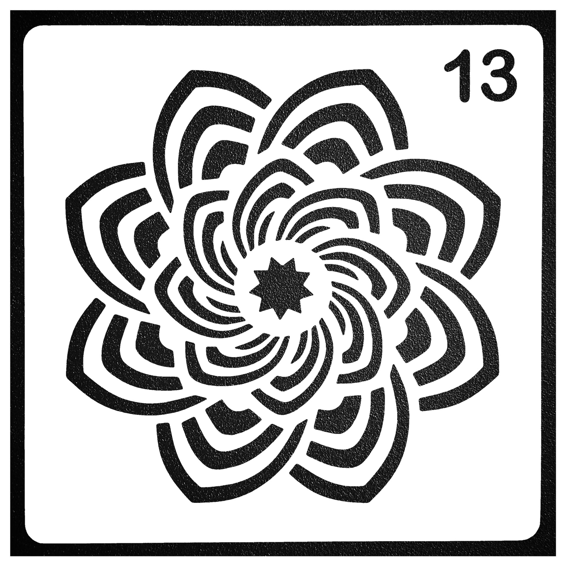 Mandala Painting Template Stencils Drawing Stencils Painting And Decor Bullet Journal Supplies Decorative Mandalas: HHA0713