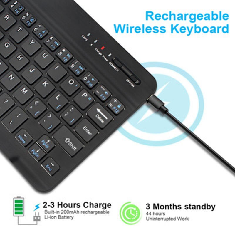 Wireless keyboard and mouse kit Bluetooth keyboard and mouse kit, suitable for iPad tablet computer laptop smart phone