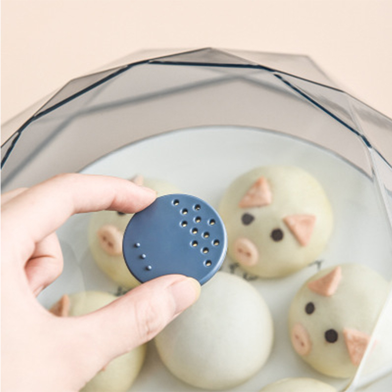 Couvercle anti-éclaboussures pour micro-ondes, avec poignée, résistant à la chaleur et à la poussière, résistant à l&#39;huile, accessoires de cuisine spéciaux