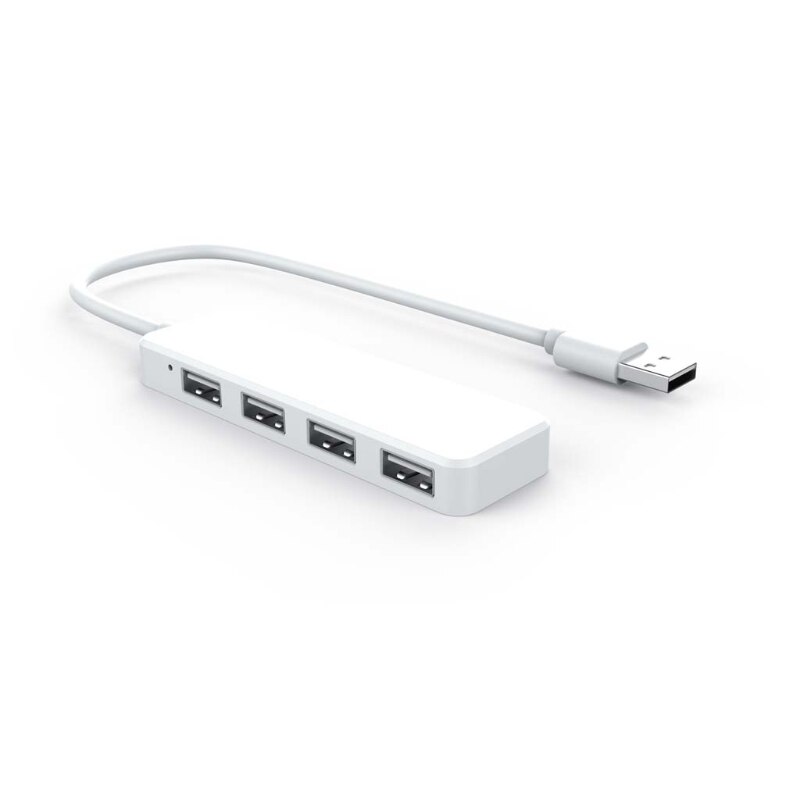 USB 2.0 USB 3.0 4 Ports Hub Extension Splitter Adapter for Mac Pro iMac MacBook and Mac Mini Any PC Laptop With USB Port Charger: USB 2.0 White