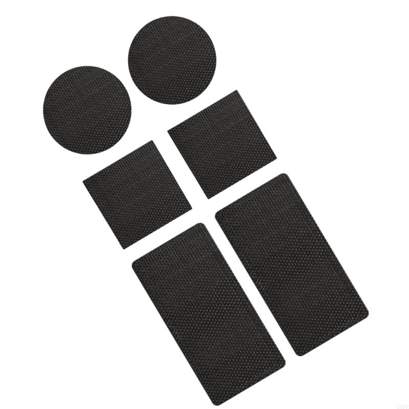 R6FE 6Pcs Trampoline Mat Hole Fix Patches Trampoline Repair Adhesive Patches Mat Repair Patches Trampoline Repair Patches Set