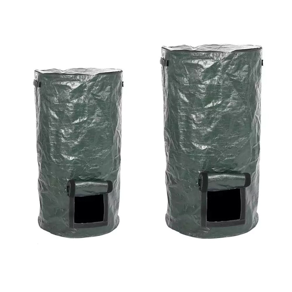 15 Gallons Tuin Afvalbak - Zelfgemaakte Organische Ferment PE Zak Milieu Compost Zak Aardappel Grow Bag Outdoor Keuken Afval Composter Bag