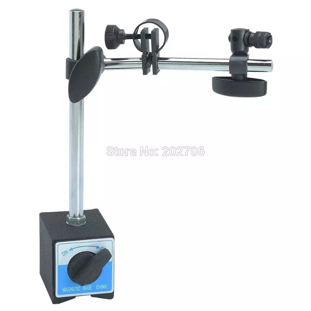 Magnetische Stand Met Fijnafstelling &amp; Meetklok 0-10 Mm Met Magnetische Voet