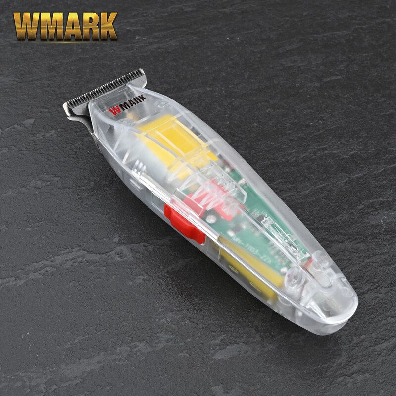 WMARK-cortadora de pelo transparente 2 en 1 NG-108, recargable, con cable o inalámbrica