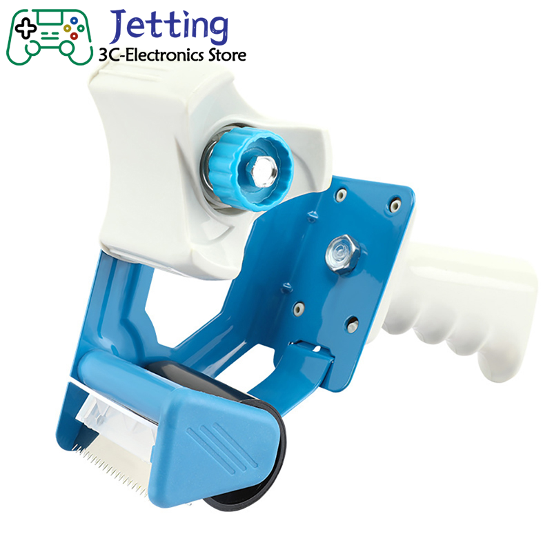 Tape Sealing Packer Tape Dispenser Capable 5cm Width Office Sealing Tape Holder Cutter Manual Packing Adhesive Tape Machine Tool