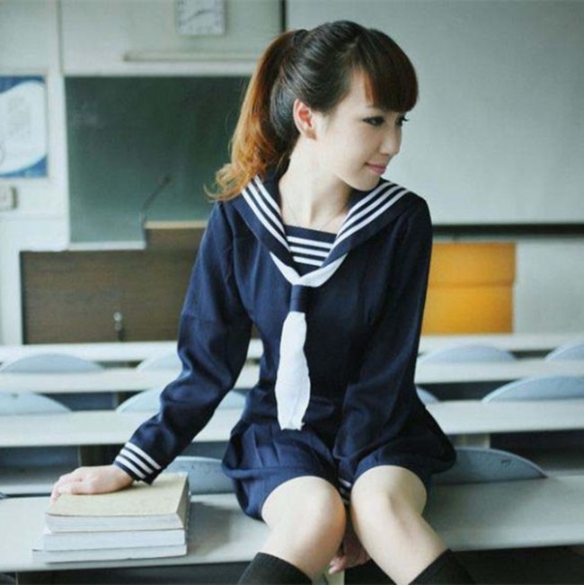 Japanse Student Kleding Kleine Verse schooluniform meisjes klas service classic Matrozenpakje zomer Jurk Cosplay meisjes pak