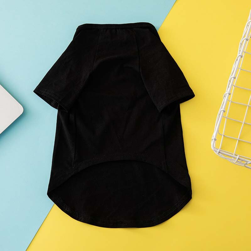 T-shirty dla psów designerskie ubrania dla psów fajne oddychające sznaucer z francuskiego buldoga na małe psy