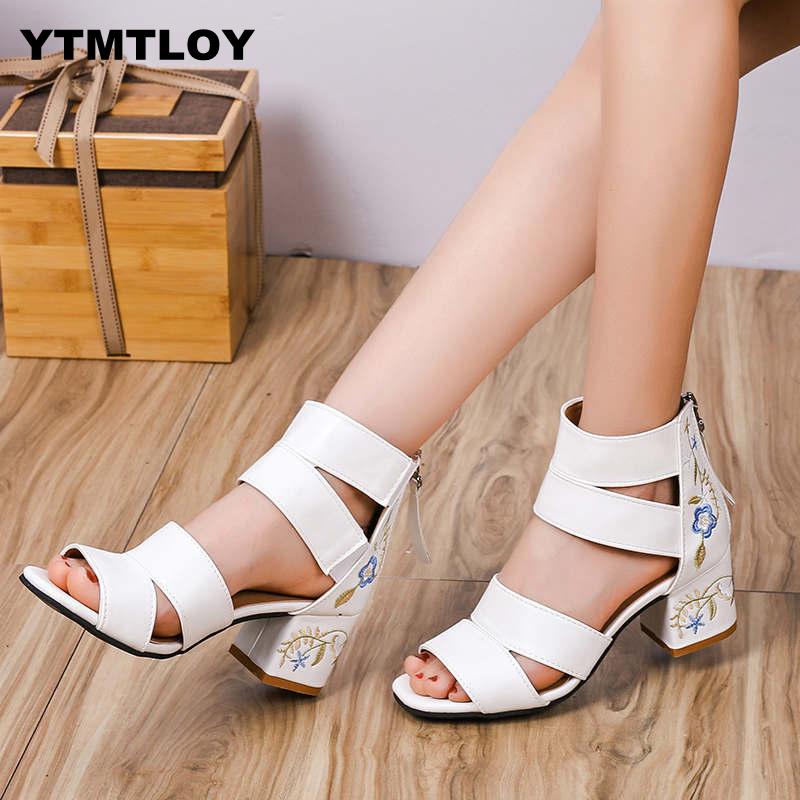 Brand Women High Heels Pumps Super High Heel Women's Banquet Waterproof Platform Toe Sexy Sandals Gladiator Heels
