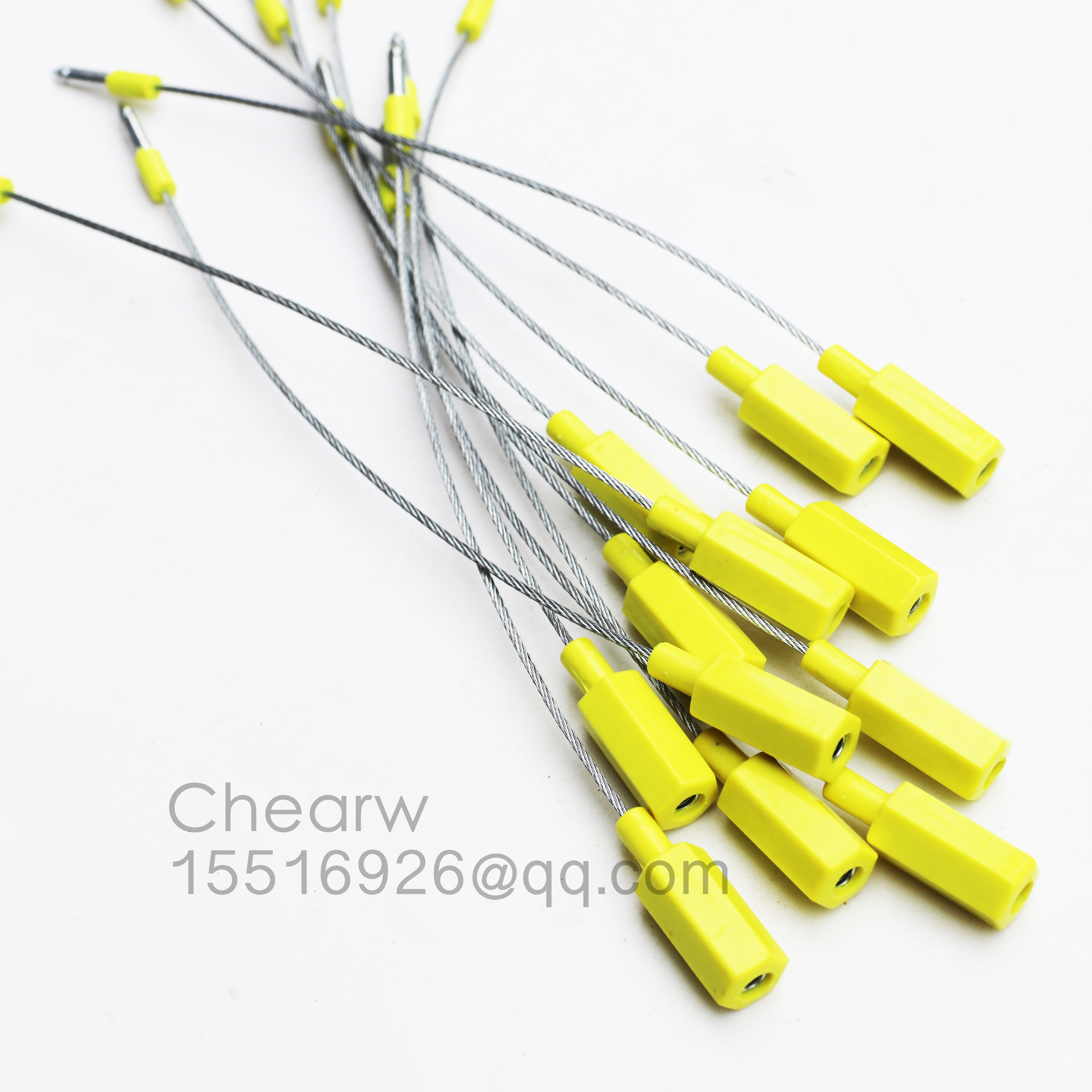 10 Pcs Staaldraad Seal Met Lood Label Container Seal Met Lead Plastic Seal Met Eenmalige Sealing Lock