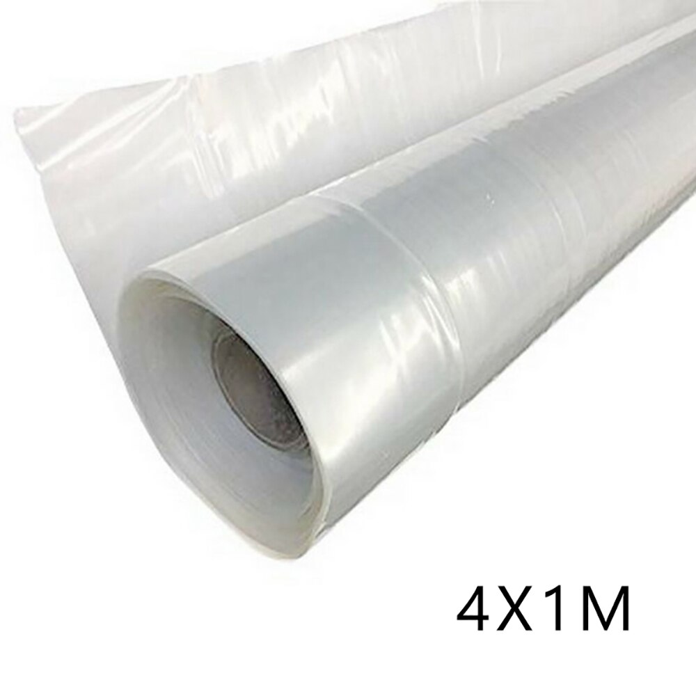 Film plastique Transparent pour serre agricole PE, 1-10m de largeur 4m, Film hautement Transparent pour les plantes de jardin, garde au: 4x1m