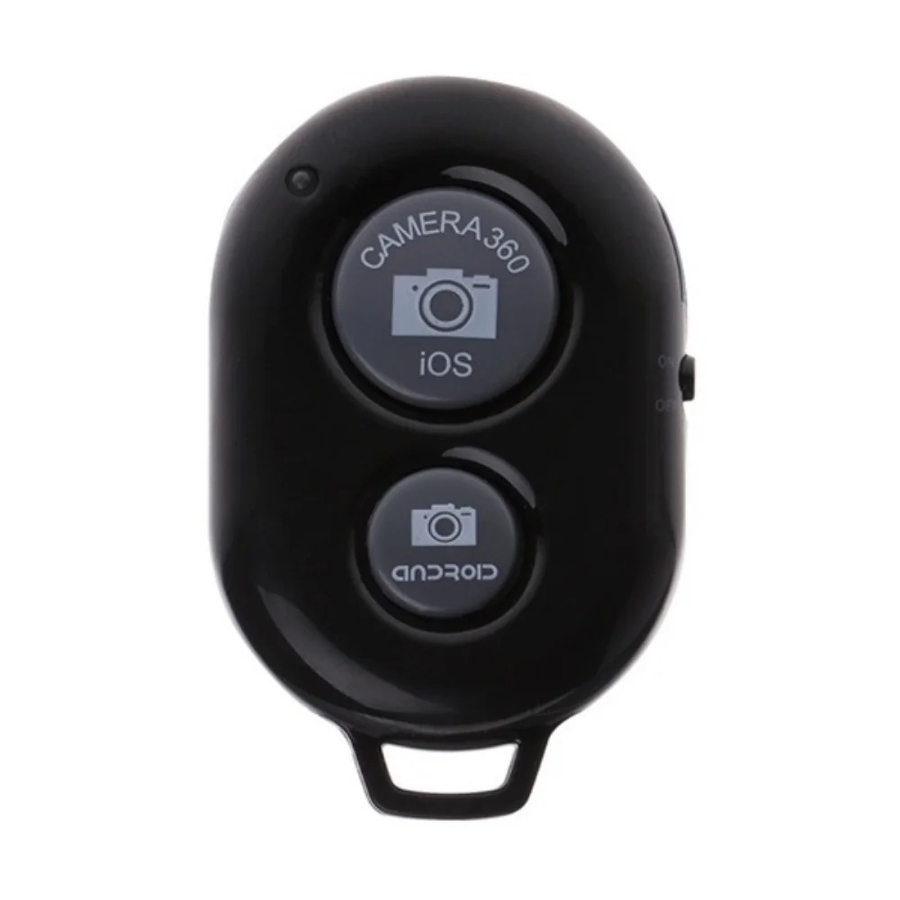 Le système sans fil Bluetooth Selfie Android \ IOS téléphone portable Selfie artefact obturateur télécommande: Violet