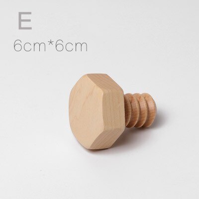 Crochets pour Robe en bois, décoration murale en bois de chêne, crochets pour manteaux, porte-vêtements, Europe du nord: E
