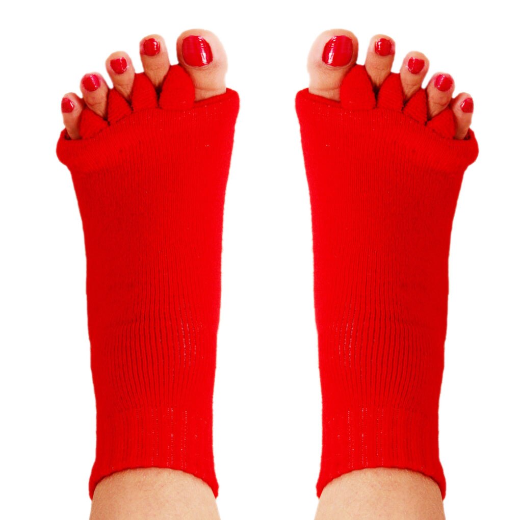 Chaussettes à cinq orteils pour Hallux Valgus, Correction de la Posture, élasticité, respirant, Correction des orteils, prévention des Infections croisées: 9