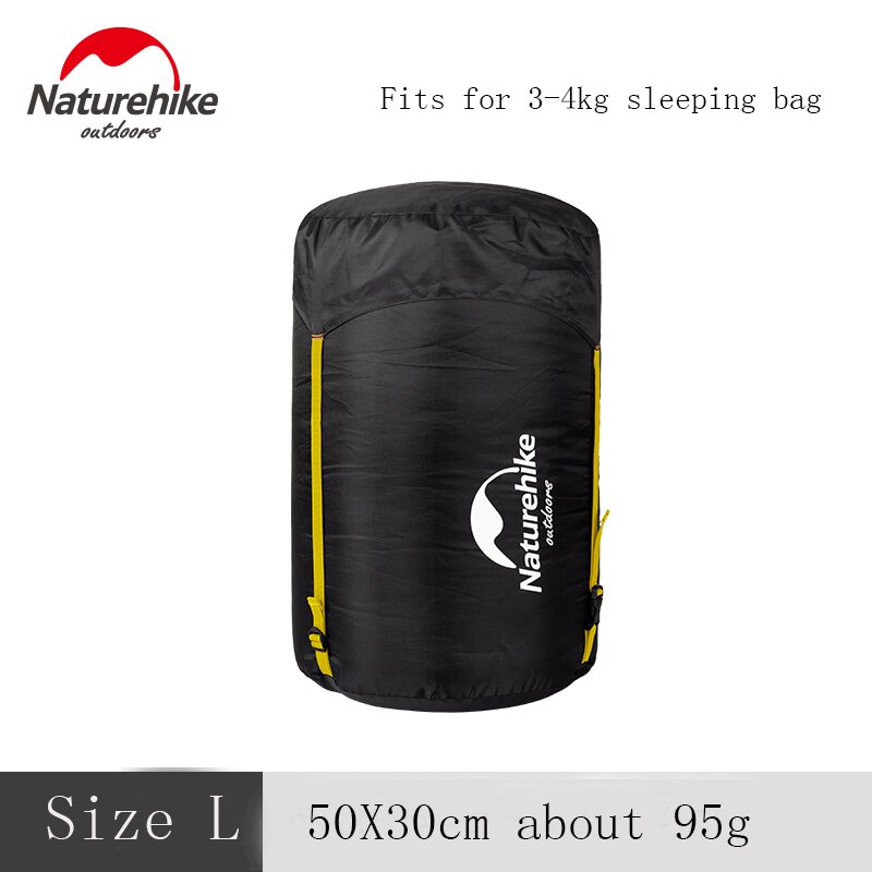 Naturehike Outdoor Storage Bag Space Saving Gear Camping Hiking Backpacking Ultralight Waterproof Portable Travel Sundries Bag: Size L 50X30cm