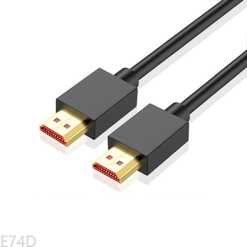 E74D HDMI2.0 Cable 4K Fast Speed 60Hz 18Gbps for HDTV Laptop Monitors: Blue / 5m