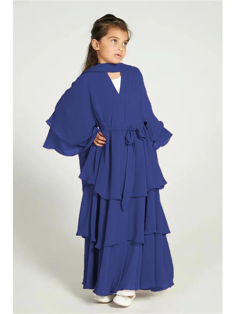 Ramadan Niqab Khimar Chiffon freundlicher Muslim Abaya Dubai Truthahn Islam Kleid Gebets kleidung für Frauen Kebaya Kleid Femme Musulmane