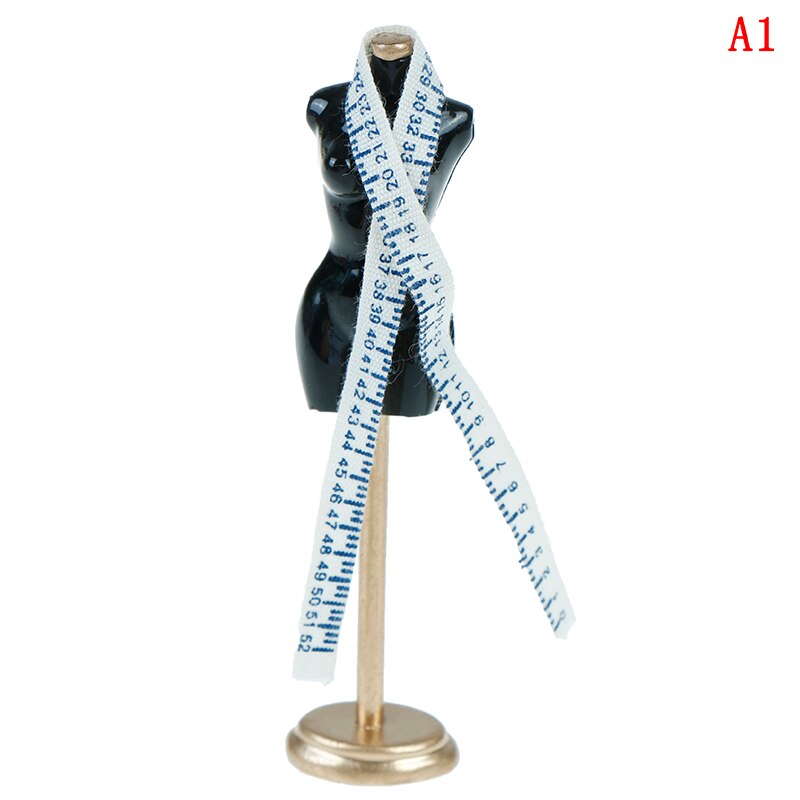 1/12 puppenhaus Miniatur Zubehör Mini Kleid Kleidung Mannequin Lineal Set Simulation Kleid Form Modell Spielzeug für Puppenhaus Decor: A1