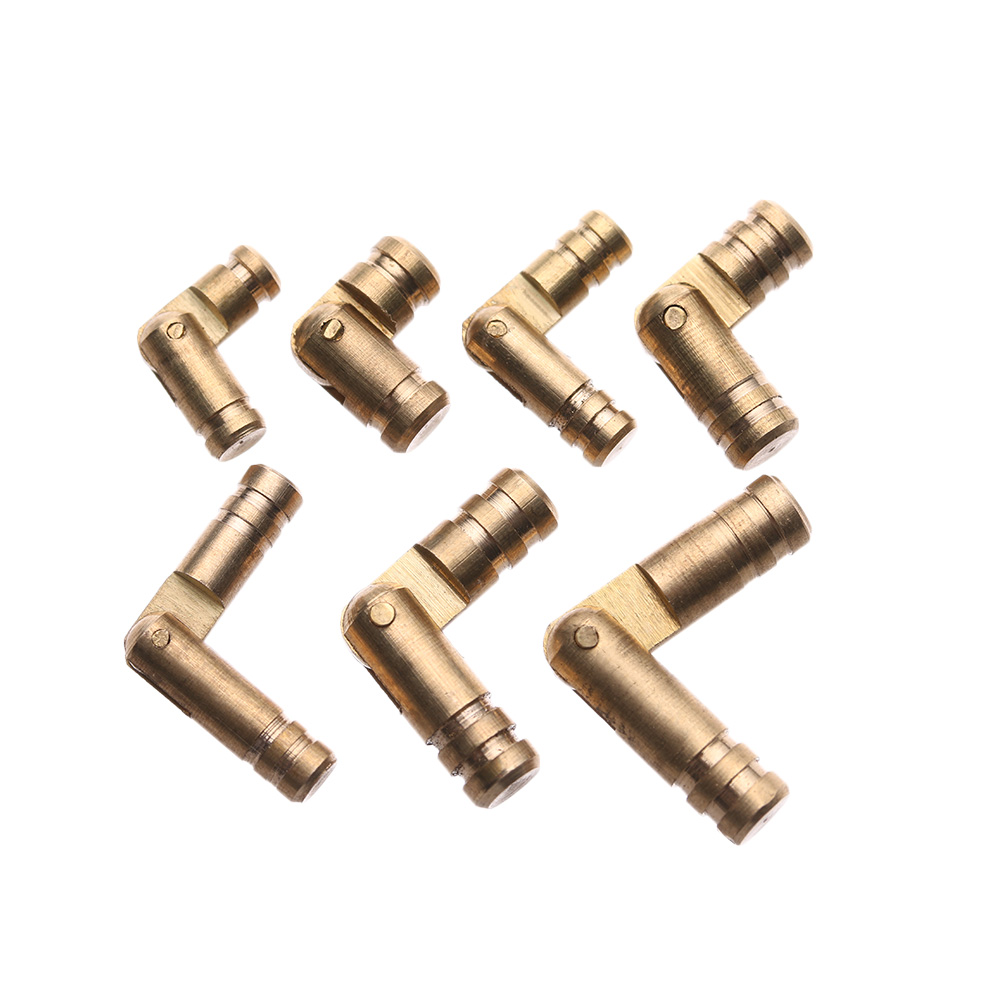 Mini boîte à bijoux Invisible dissimulée 10 pièces | Charnière pour baril en cuivre pur, vin caisse en bois fournitures de quincaillerie de meuble