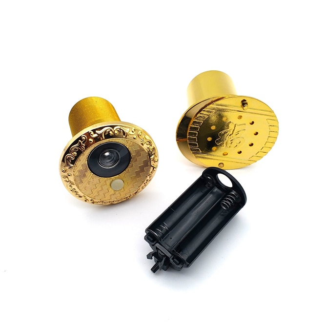 10 st bred siktvinkel dörrvisare med dörrklocka justerbar längd dörrögon sekretessskydd säkerhetsdörrskyddshårdvara