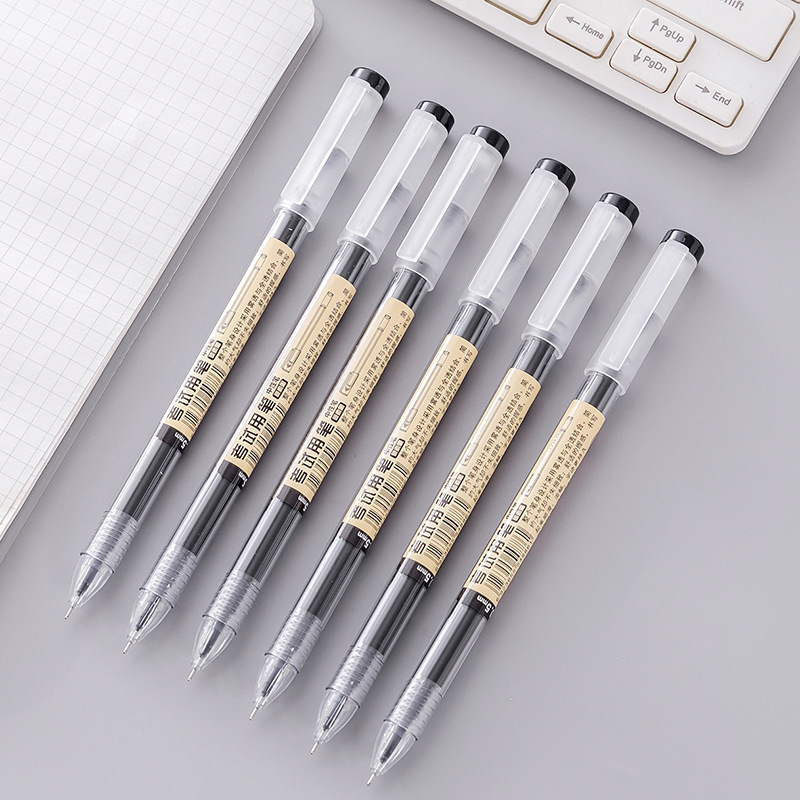 Gel Stifte 0,35mm verrotten/Schwarz/Blau Tinte einstellen Minen Stange Gel Stift Für Griff Marker Schule Büro schreibwaren Schüler Schreibwaren