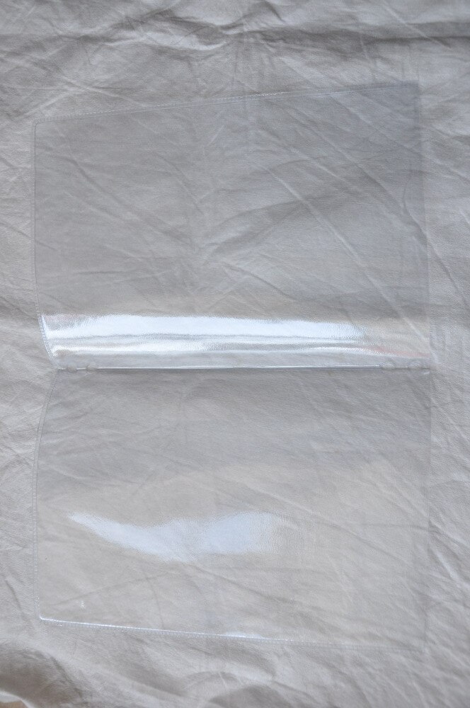 A4 a5 ekstra meny gjennomsiktig lomme plastinnlegg menykort omslag