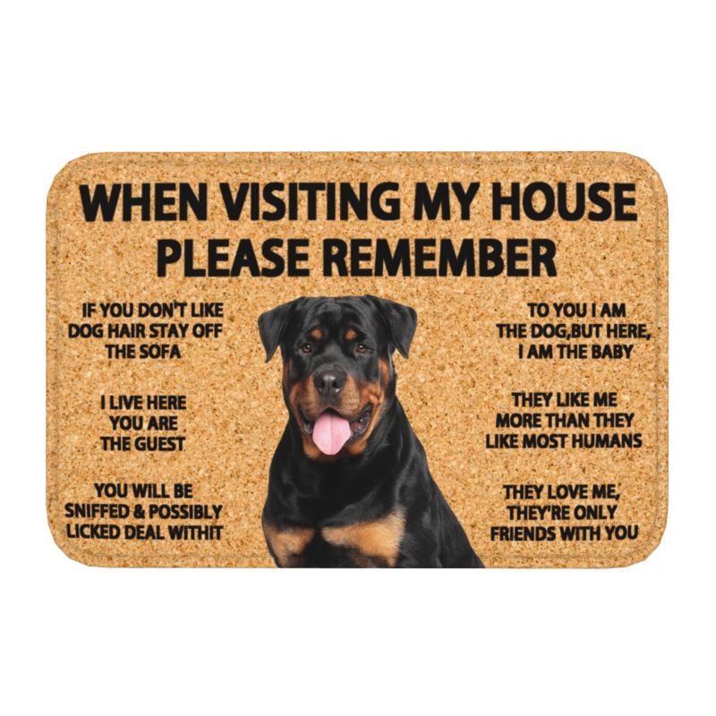 Please Remember English Bulldog Doormat Non-Slip Bathroom Kitchen Mat Living Room Door Floor Entrance Carpet Rug: light green