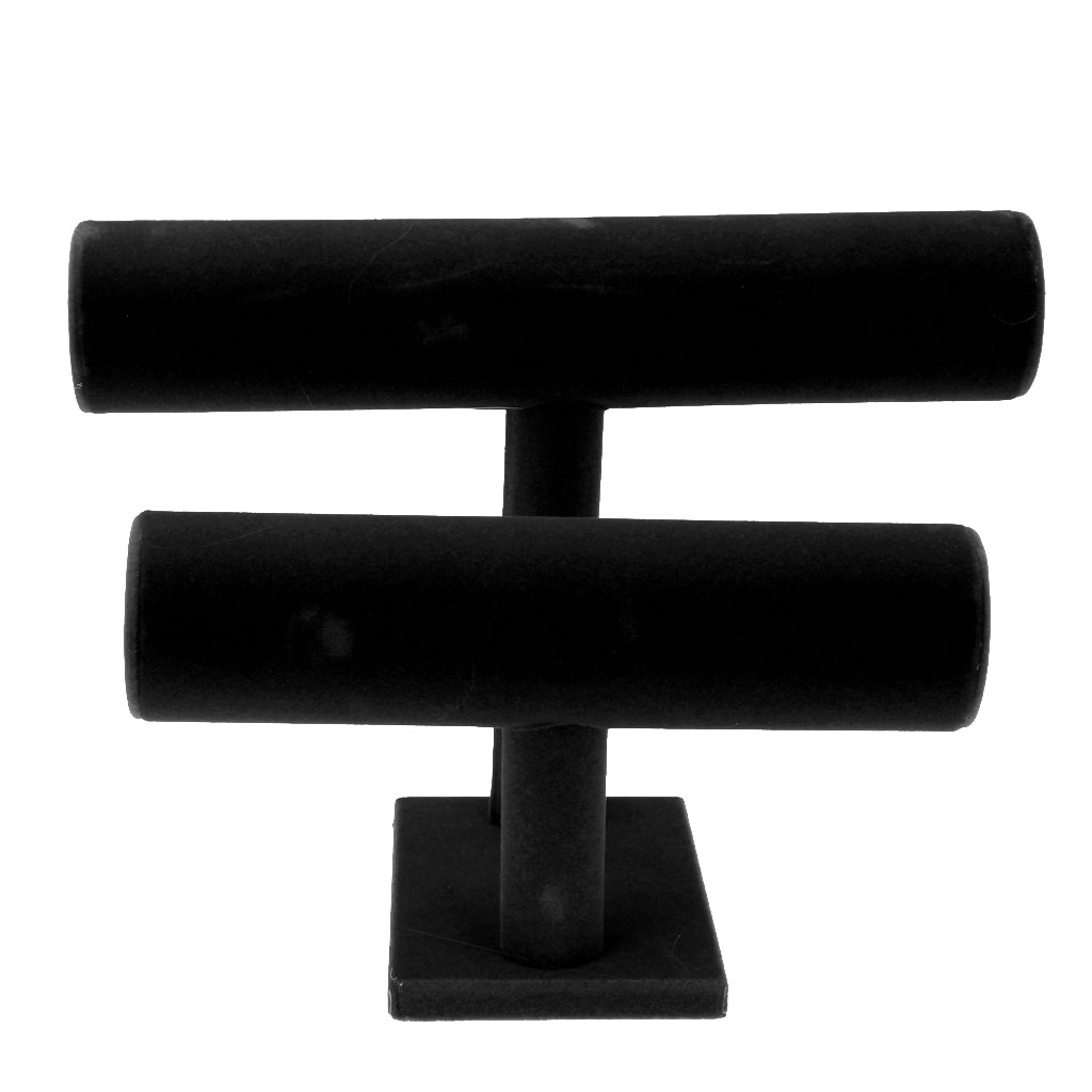 Bangle Chain Watch Holder/ Bracelet Necklace Rack Stand Jewelry Display Shelf/Velvet
