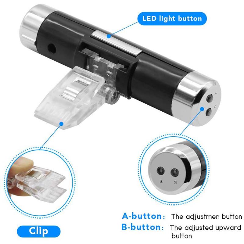 2 in 1 Mini Car Digital Clock&Temperature LCD Display Auto Electronic Time Temperature Monitor Blue Backlight w/2 Clips