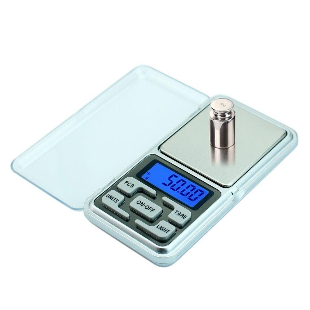 Minibáscula Digital de precisión para joyería, 0,01g, para bisutería dorada, de plata de ley, gramos, para peso de cocina