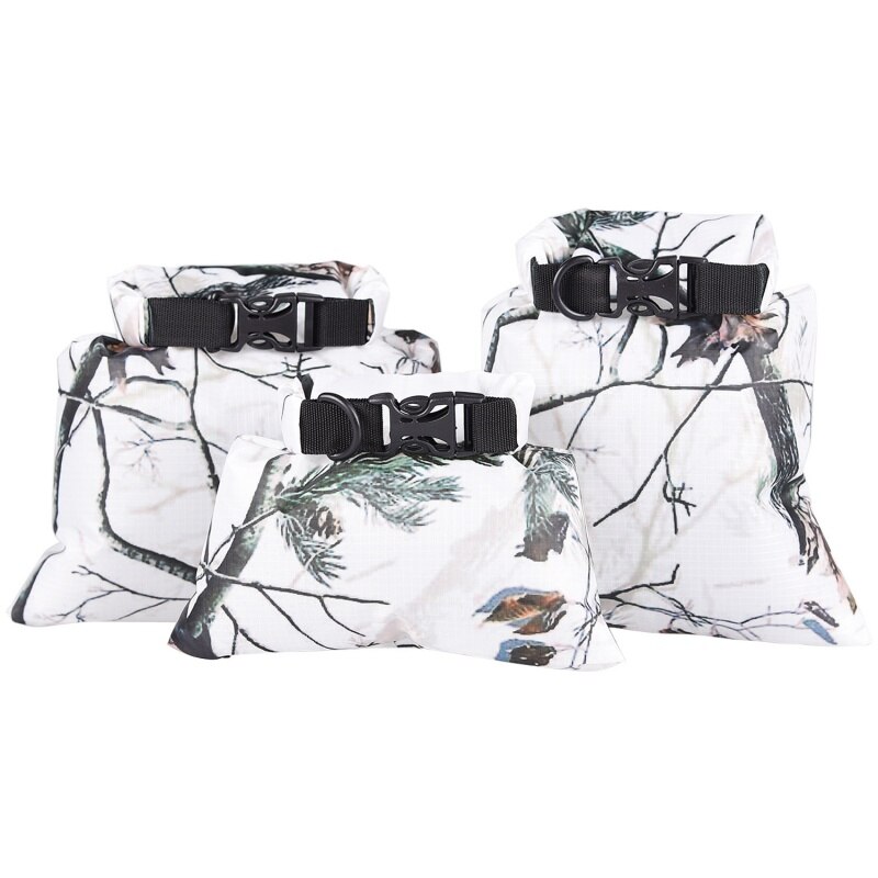 Bolsa seca impermeable al aire libre de la bolsa seca impermeable de 6 uds bolsas flotantes del engranaje seco para la pesca descenso de ríos bolsas de natación