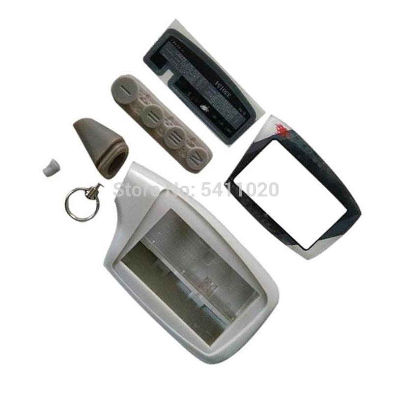 M5 Case Sleutelhanger Body Cover Voor Russische Scher-Khan Magicar 5 6 Auto Alarm Lcd Afstandsbediening Scher Khan m5 M902F M903F Sleutel