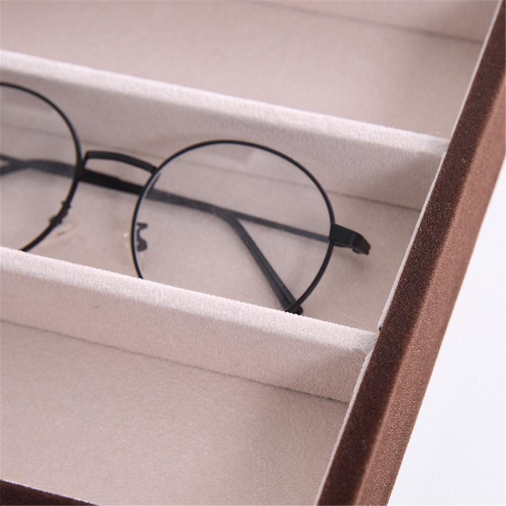 Sonnenbrille Lagerung Kasten Brillen Anzeige Regal Sonnenbrille Schmuck Organizer Gläser Anzeige Lagerung fallen Für Schmuck Uhren