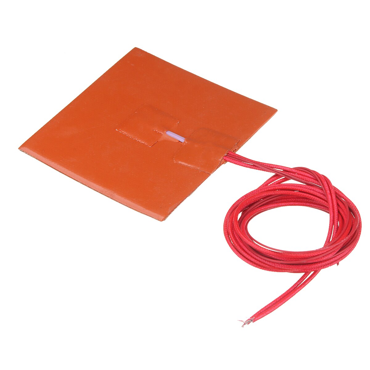 Universal Heating Pad 100x100mm 12V 50W Silicone Bed Thermistor For 3D Printer Flexible Practical