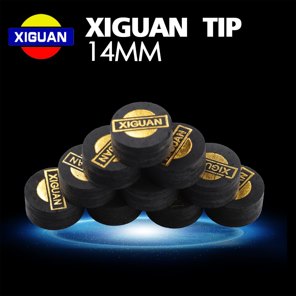 XIGUAN 14mm Schwimmbad Warteschlange Tipp 8 Schichten Billard Tipps Professionelle Billard Zubehör Für Champion
