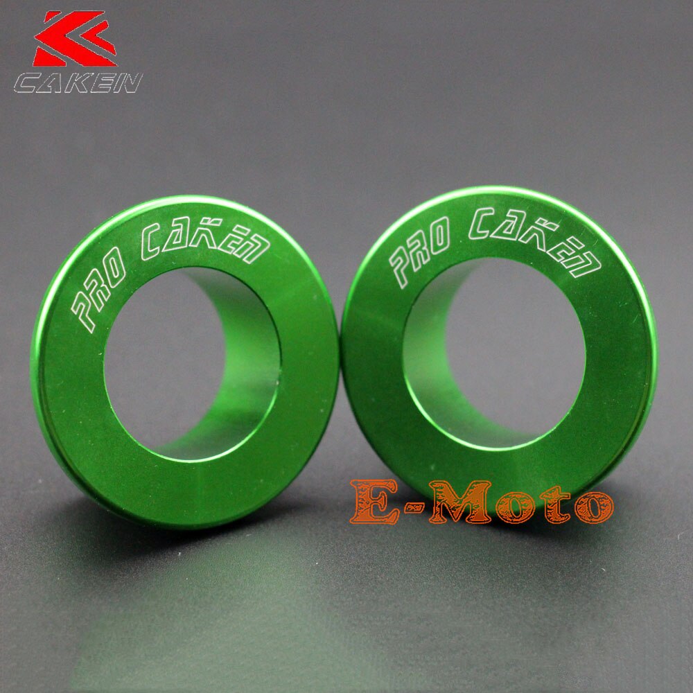 CNC Billet Aluminum Front & Rear Wheel Hub Spacer Kit For KX125 KX250 KX250F KX450F Dirt Bike Motorcycle Motocross
